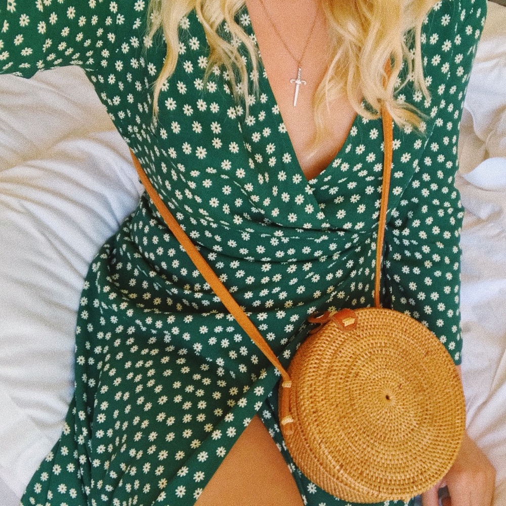GREEN REFORMATION DRESS